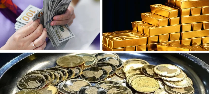 قیمت دلار، طلا و سکه امروز شنبه ۱۴۰۵/۰۳/۲۳